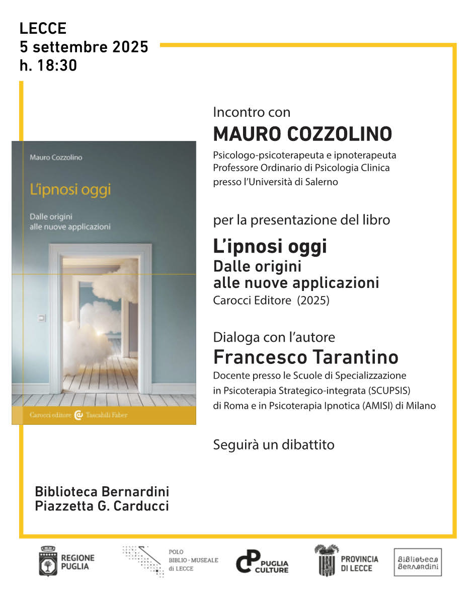 Ipnosi oggi. Dalle origini alle nuove applicazioni