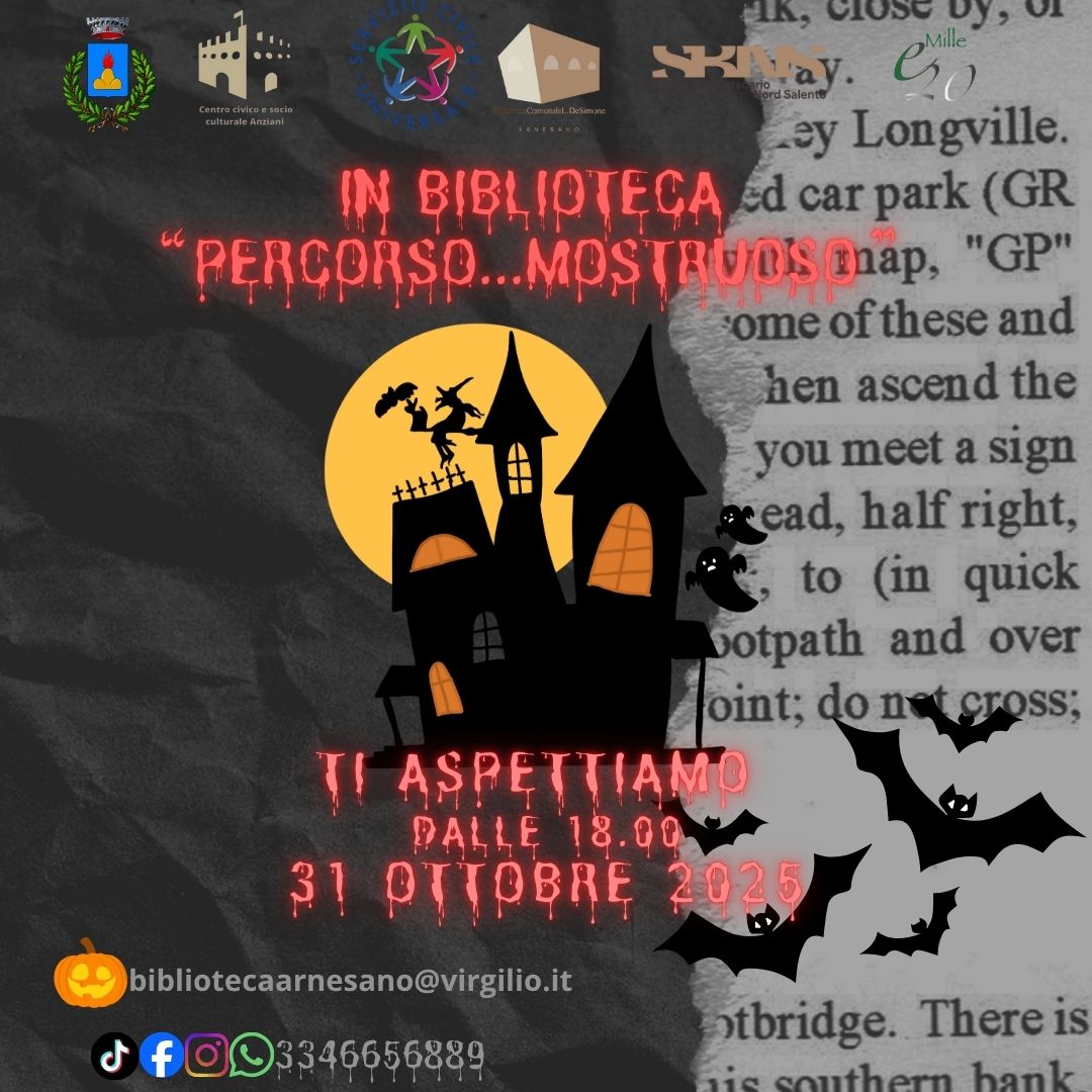 PERCORSO MOSTRUOSO DI HALLOWEEN