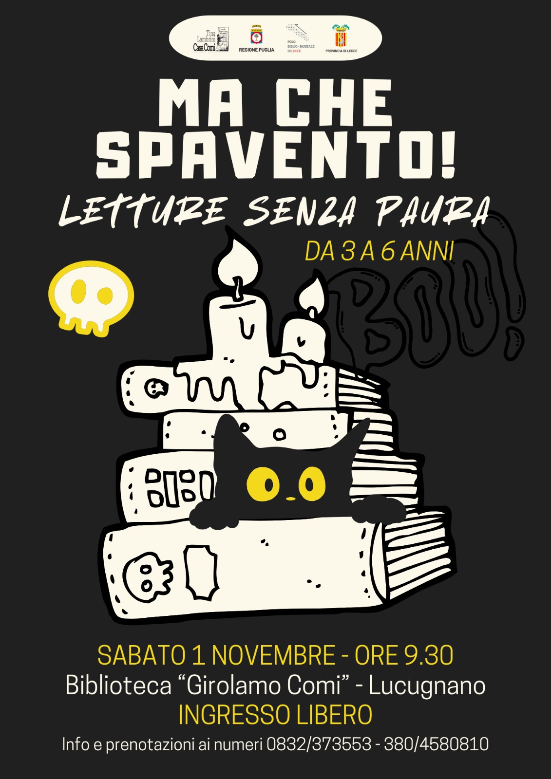 MA CHE SPAVENTO - Letture senza paura