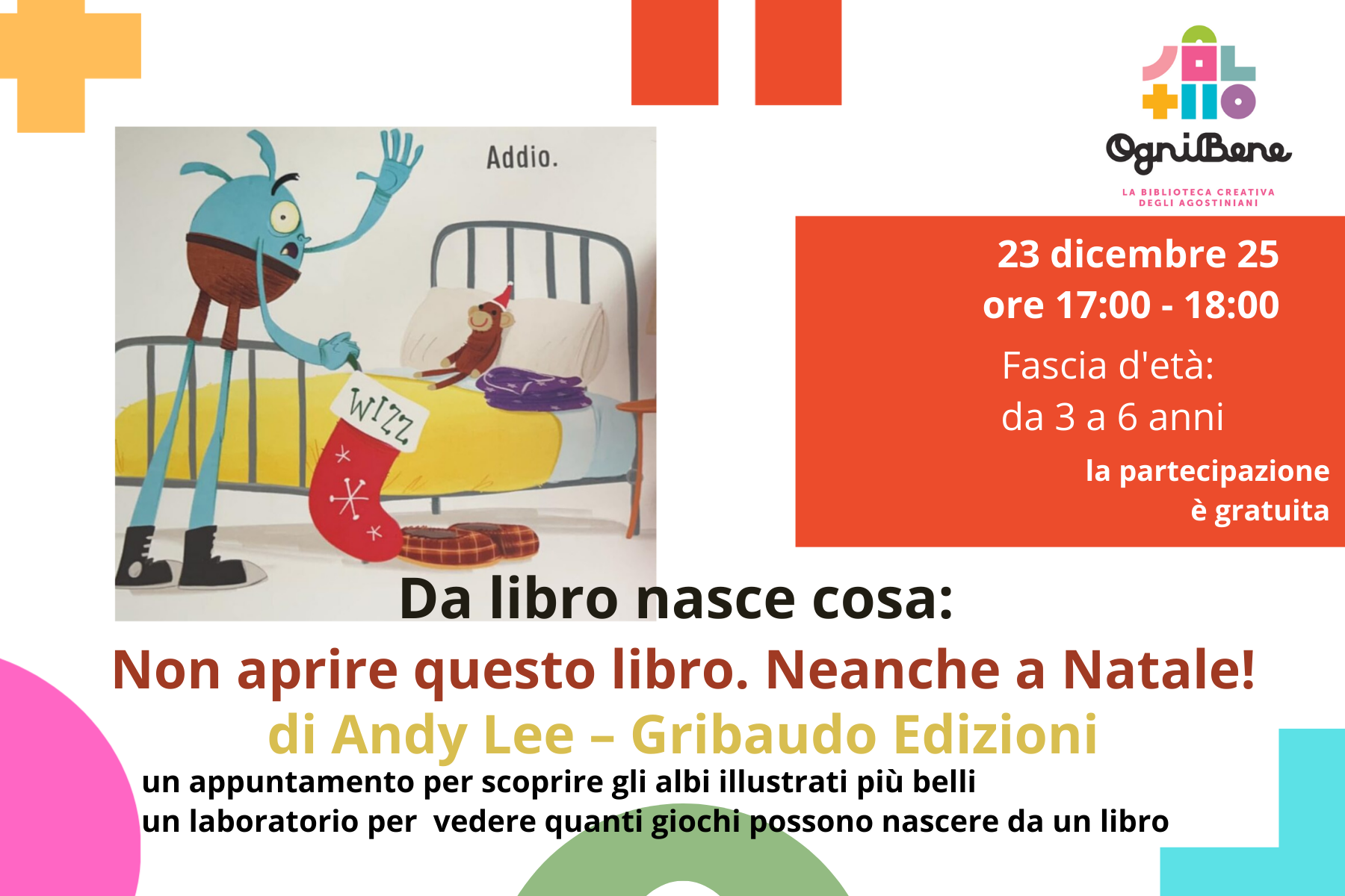 Da libro nasce cosa : Non aprire questo libro. Neanche a Natale!