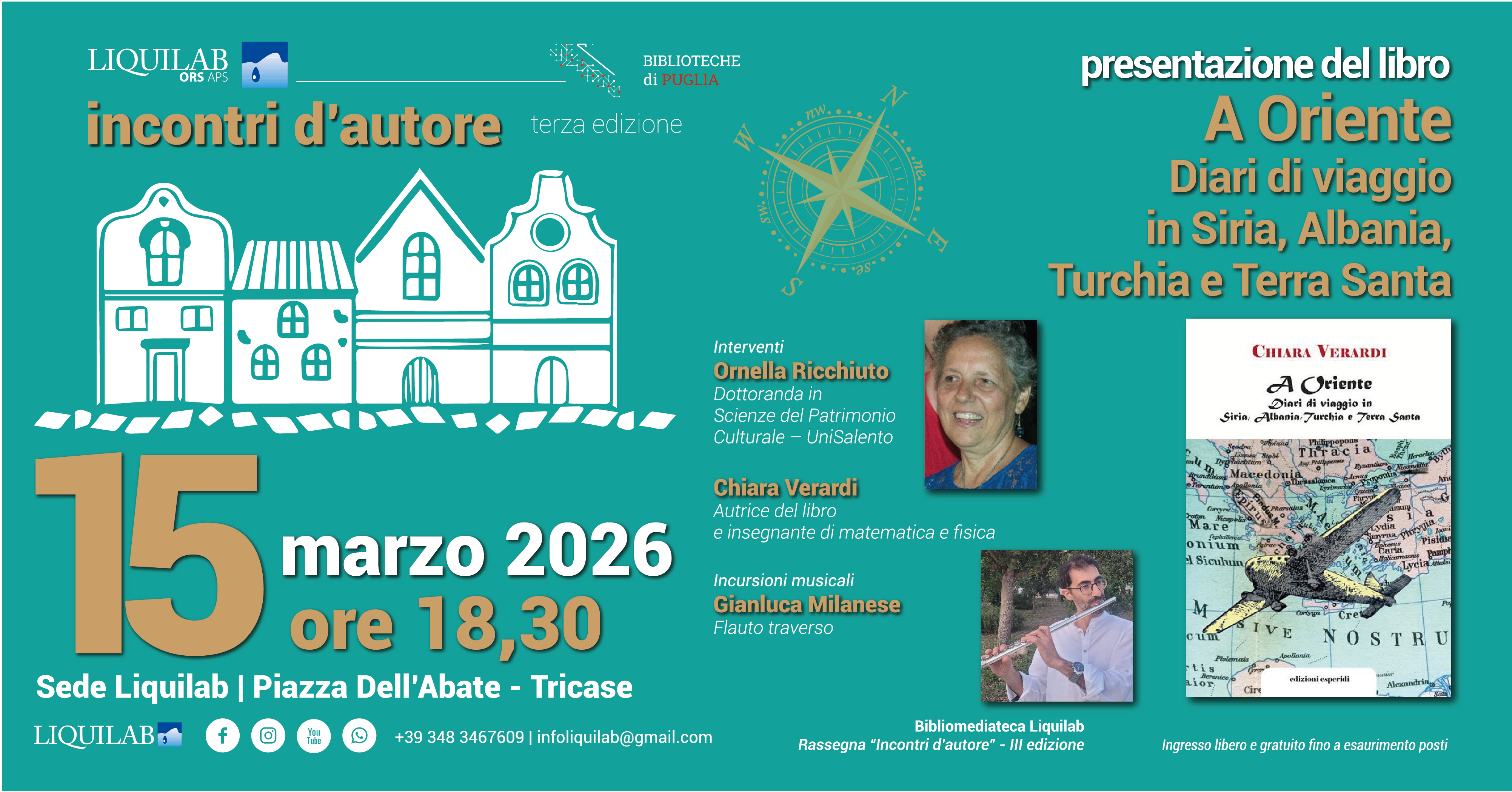 A ORIENTE  Diari di viaggio in Siria, Albania, Turchia e Terra Santa