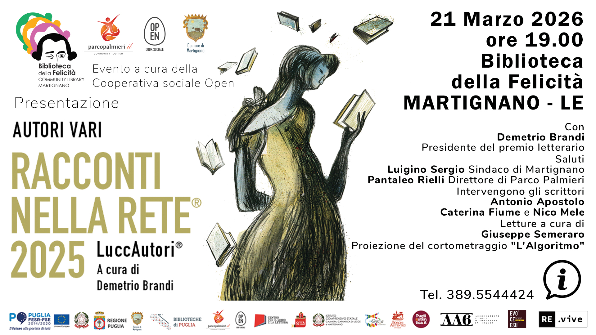 Presentazione dell&rsquo;Antologia Premio del Racconti nella rete 2025