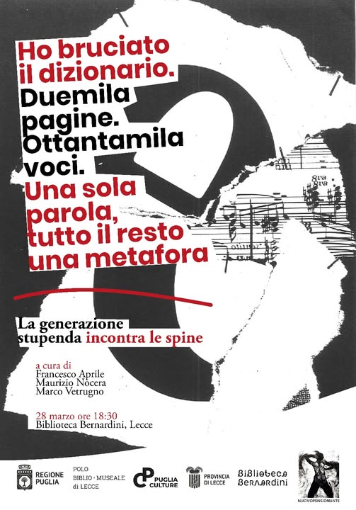 LA GENERAZIONE STUPENDA INCONTRA LE SPINE