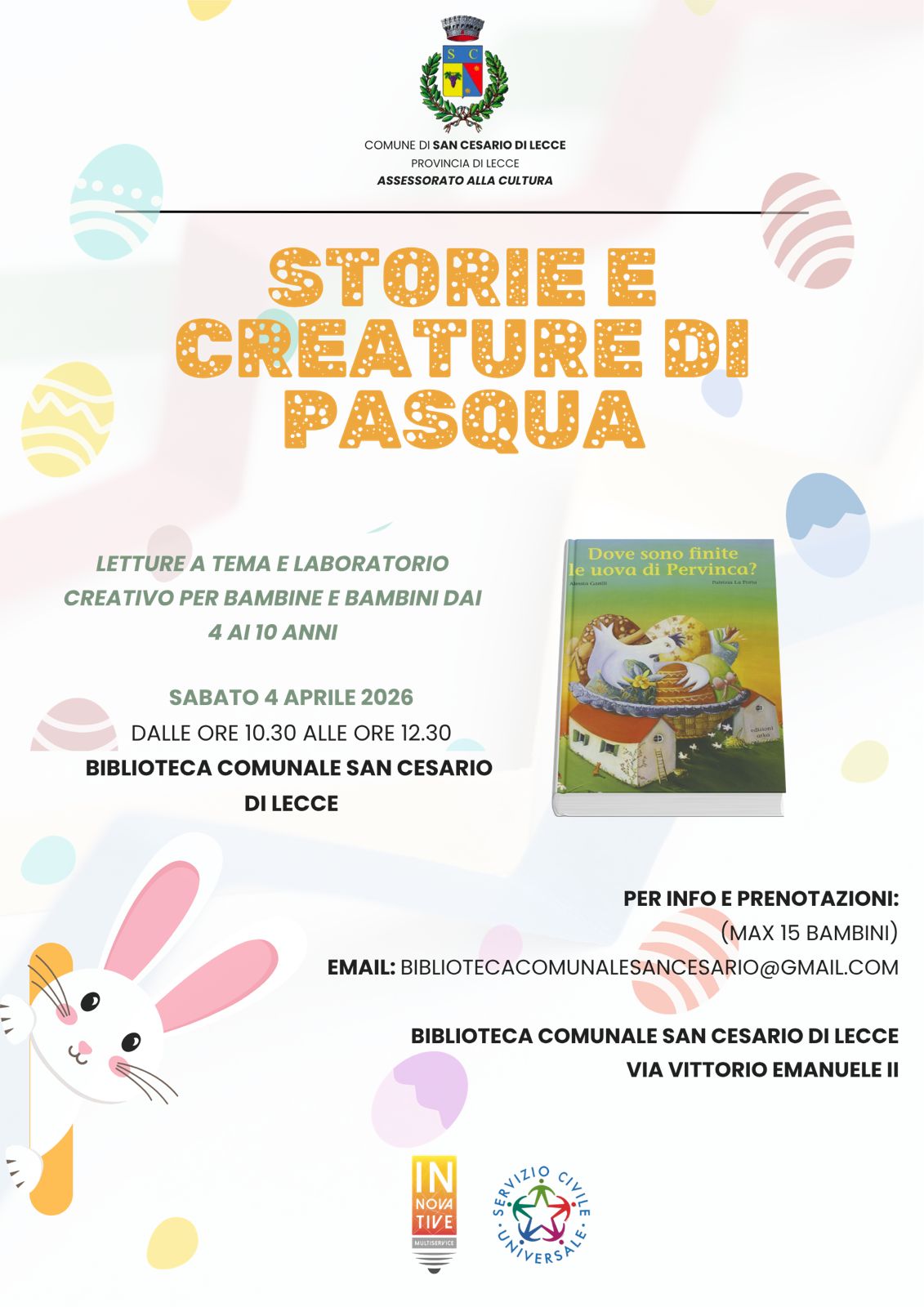 STORIE E CREATURE DI PASQUA