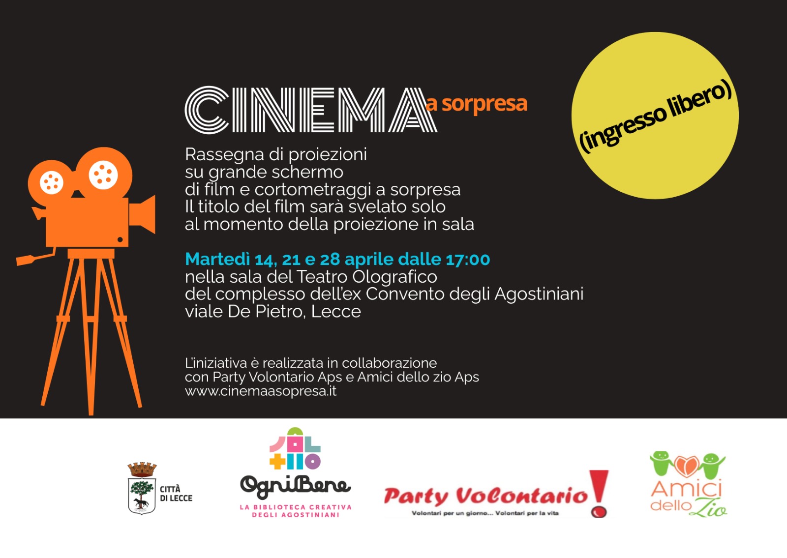 Cinema a sorpresa