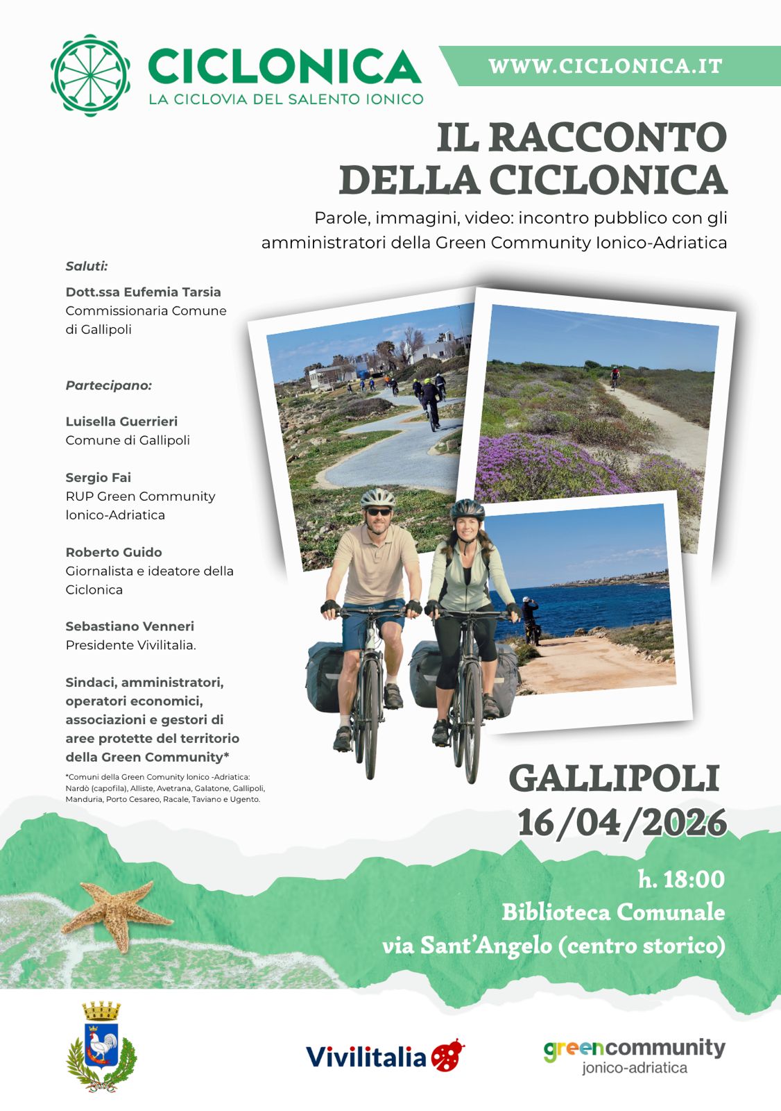 LA CICLONICA CHIAMA IL SALENTO IONICO