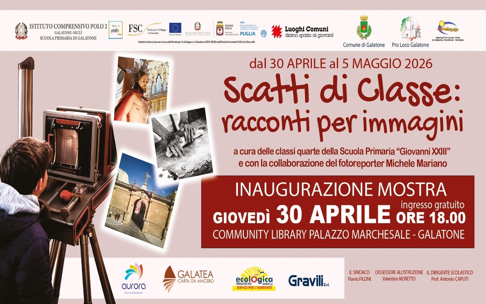 Scatti di Classe: racconti per immagini