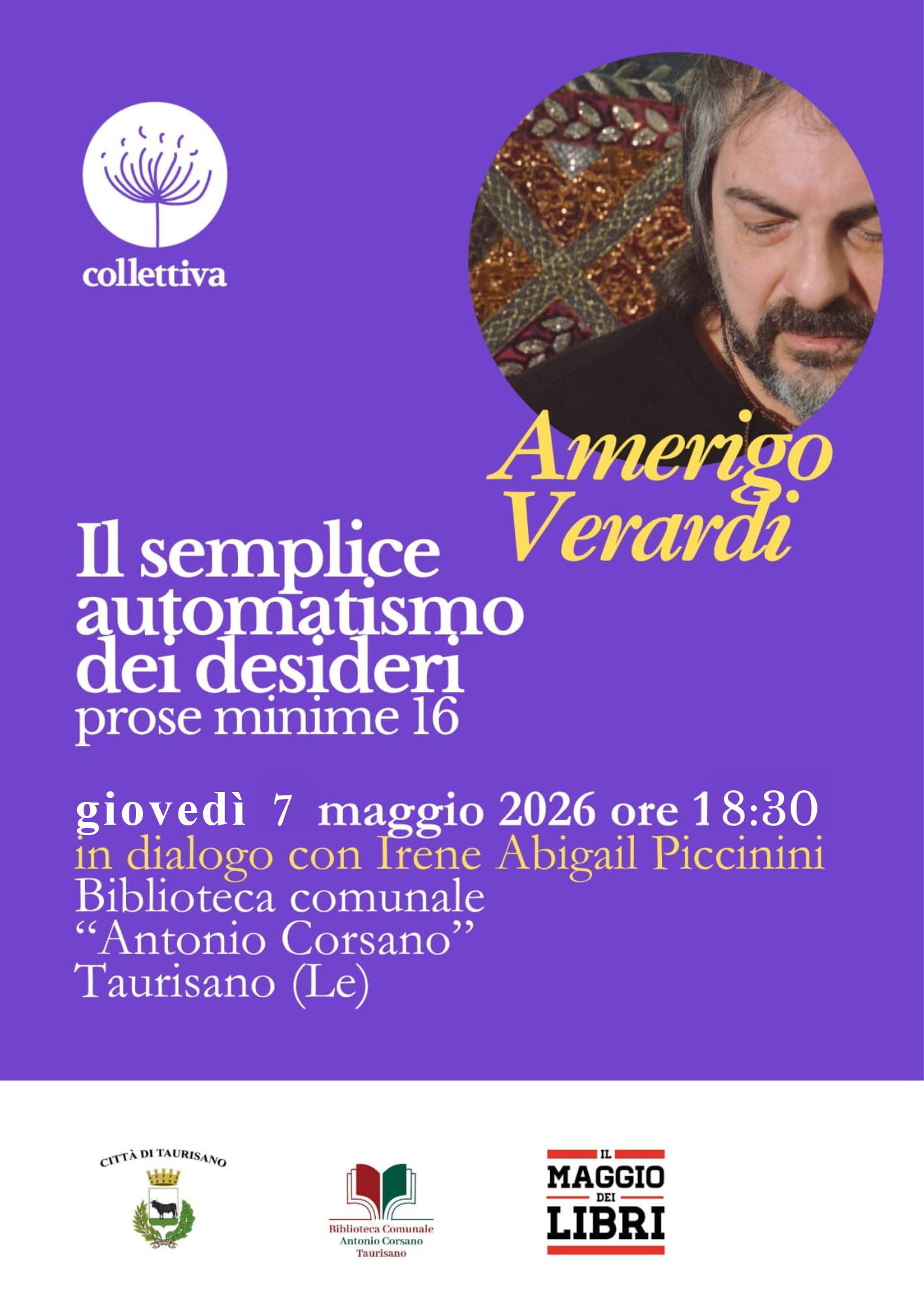 Presentazione del libro Il semplice automatismo dei desideri
