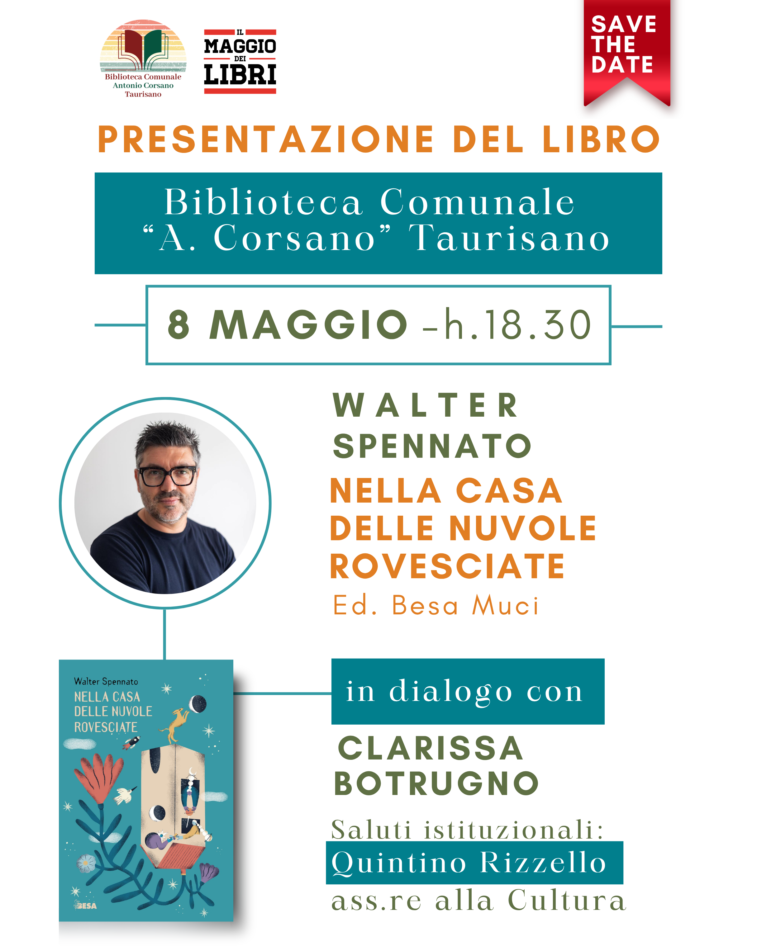 Presentazione del  libro Nella casa delle nuvole rovesciate