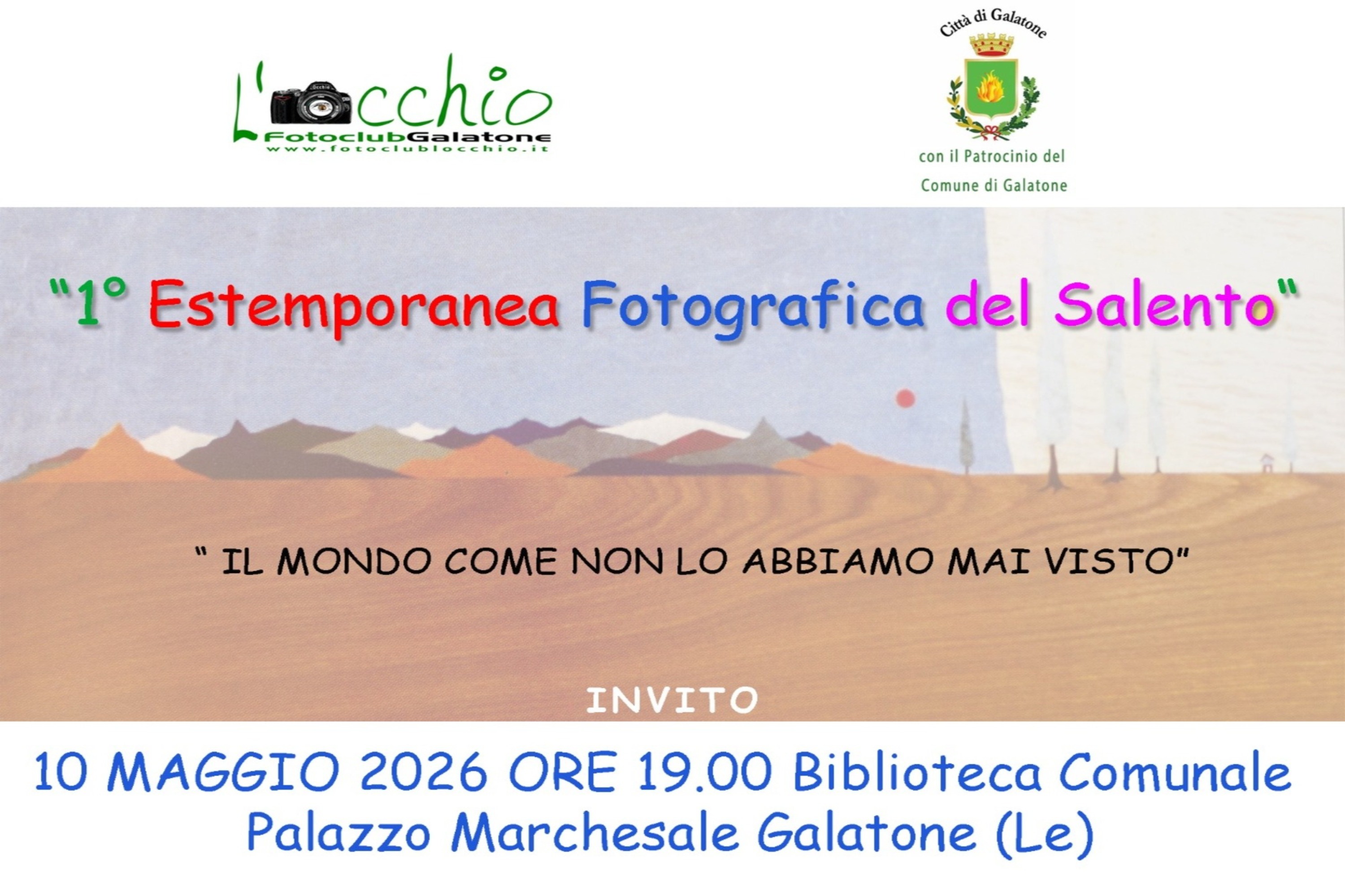 1&deg; Estemporanea fotografica del Salento -