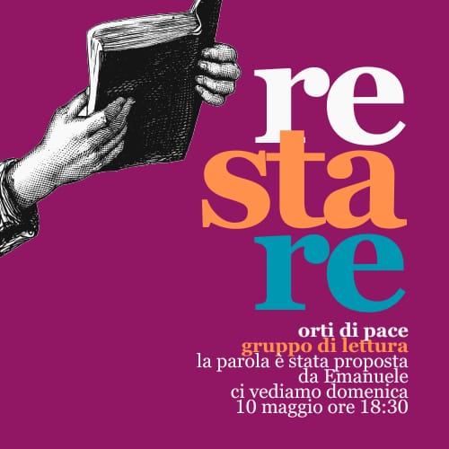 Orti di pace gruppo di lettura