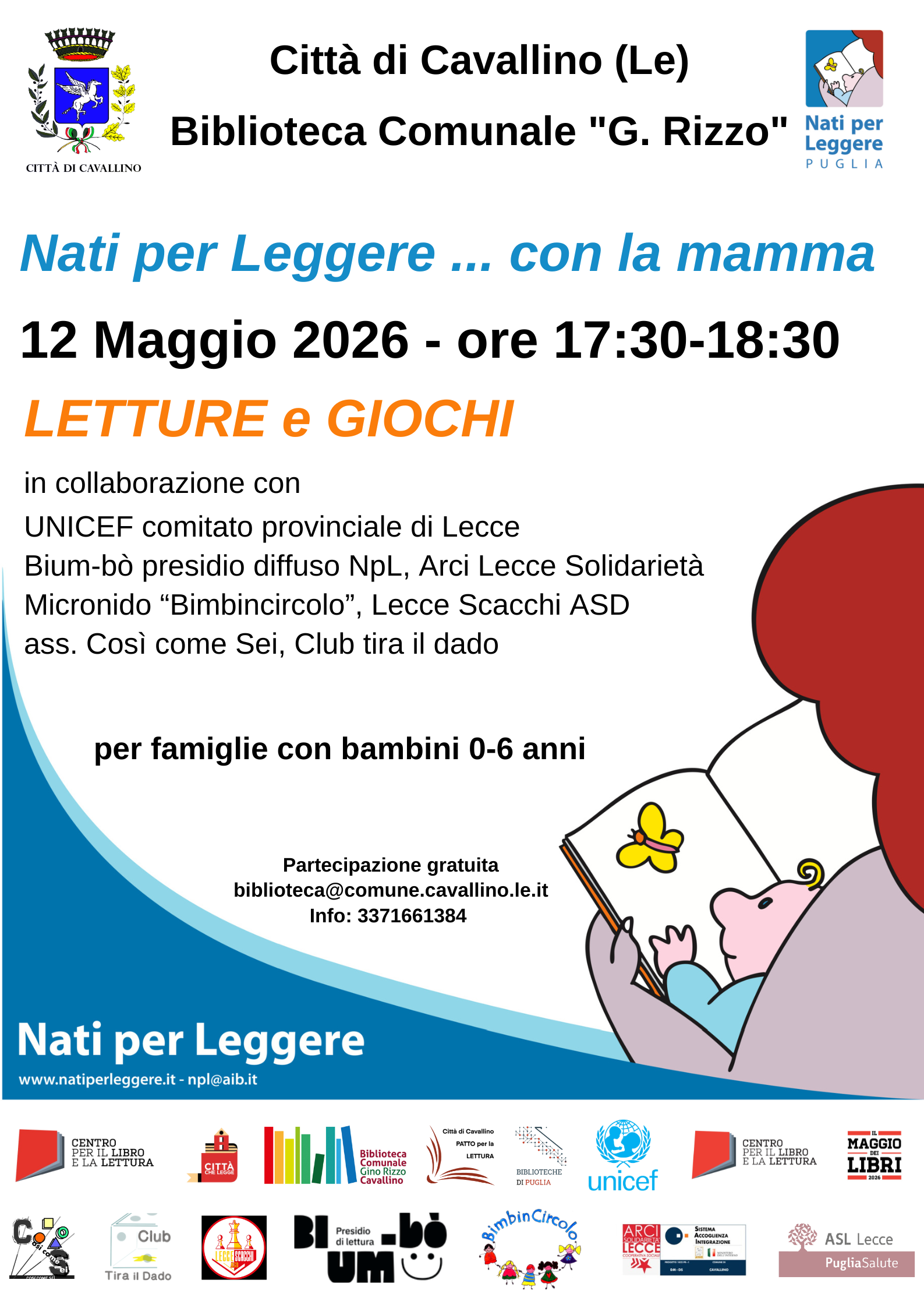 &ldquo;Nati per Leggere&hellip; con la mamma&rdquo;
