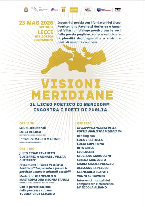 POESIA - VISIONI MERIDIANE