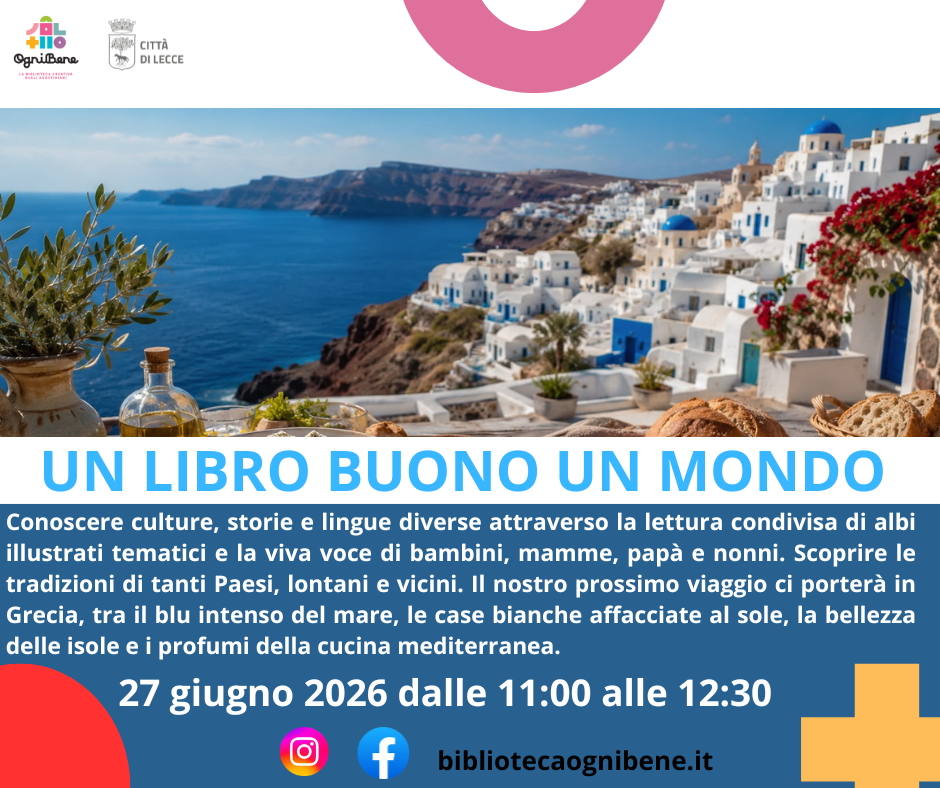 &ldquo;Un libro buono un Mondo&rdquo;