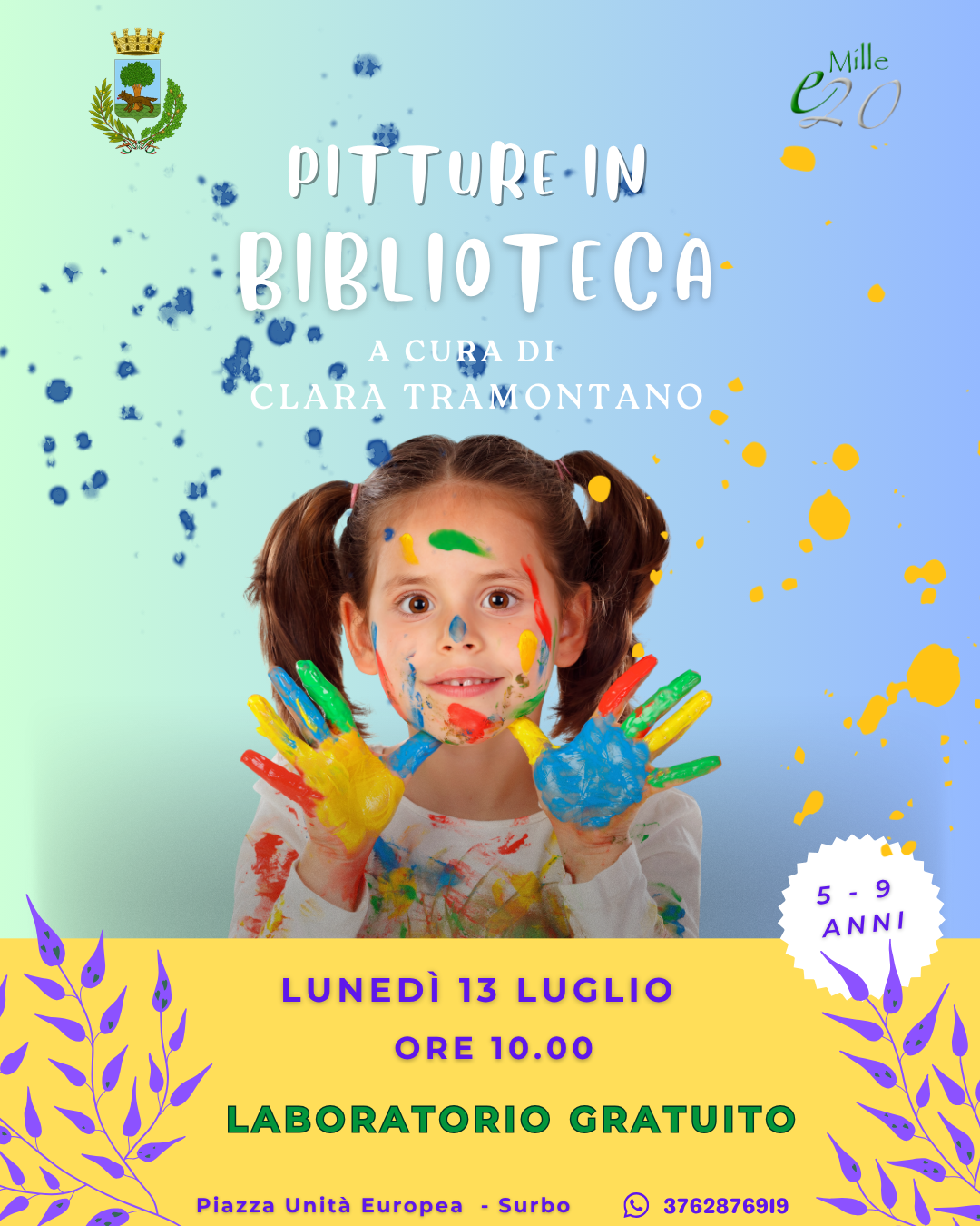 laboratorio artistico dell'artista Clara Tramontano