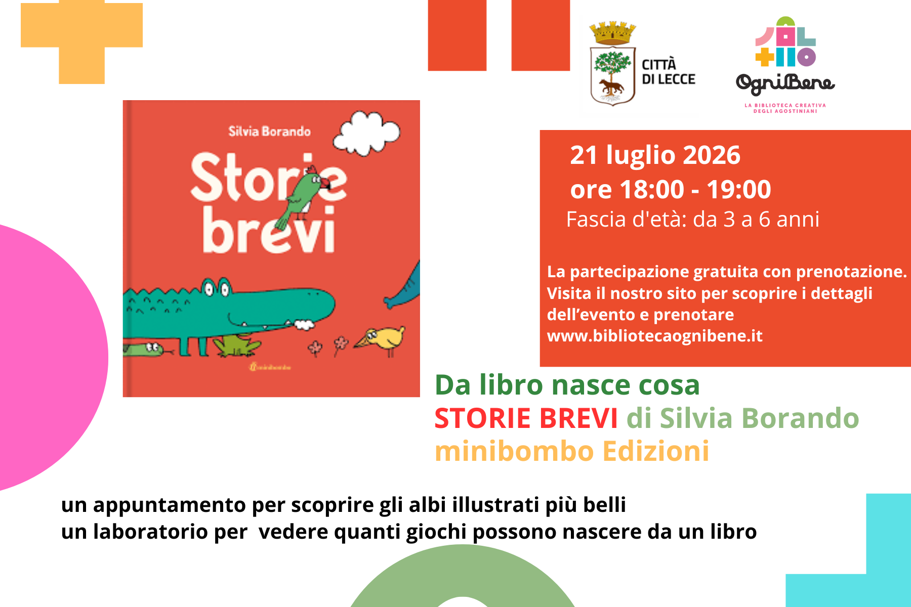 Da libro nasce cosa STORIE BREVI