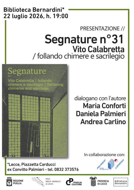 SEGNATURE n&deg; 31