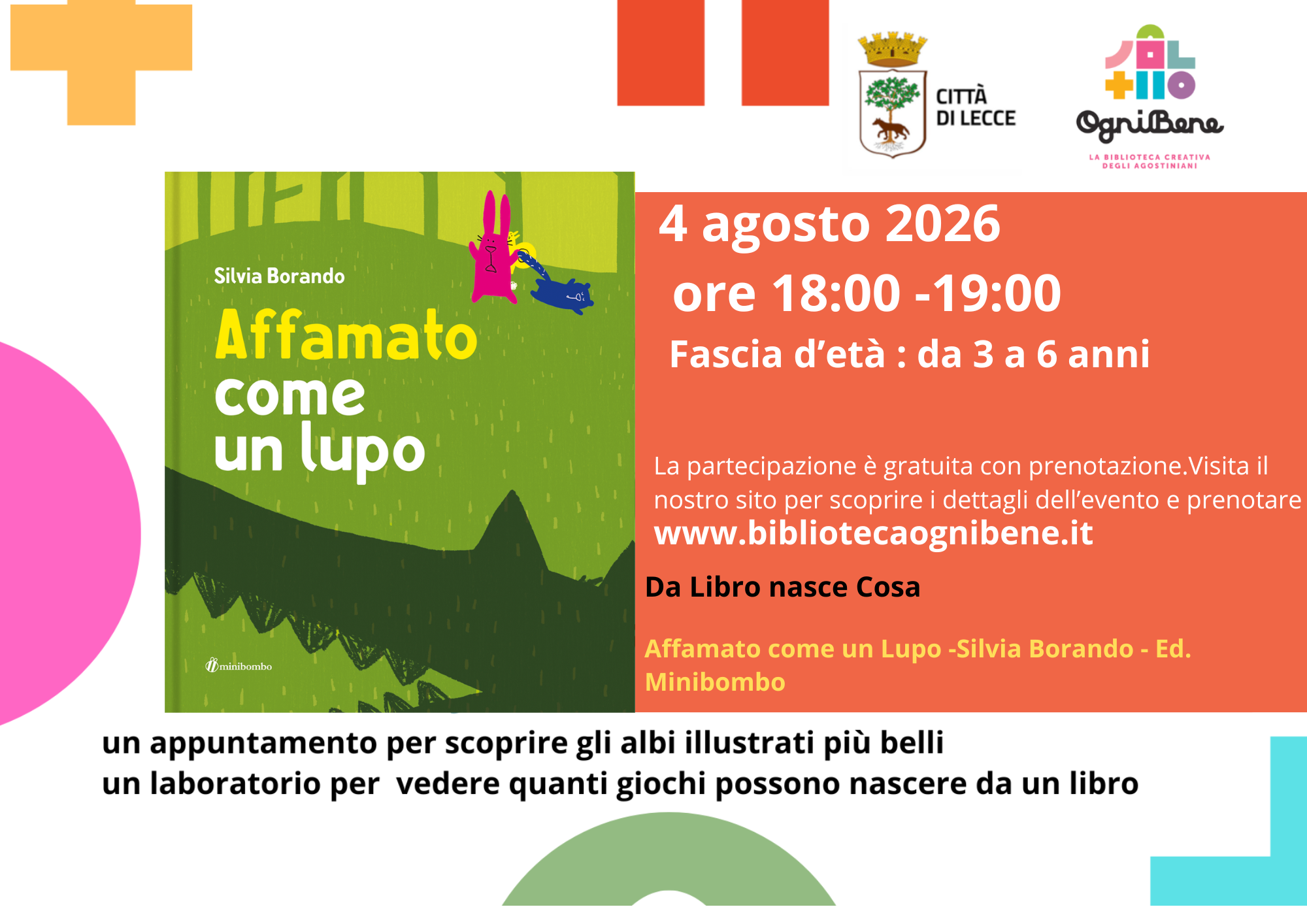 Da libro nasce cosa AFFAMATO COME UN LUPO