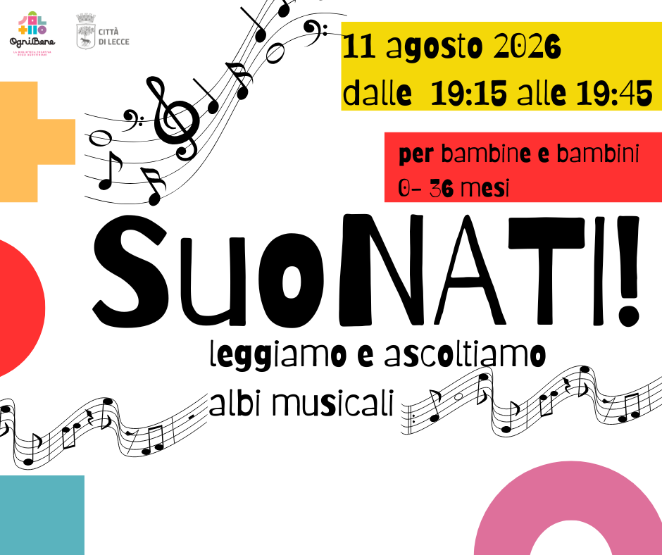 suoNATI! Leggere, ascoltare e fare musica