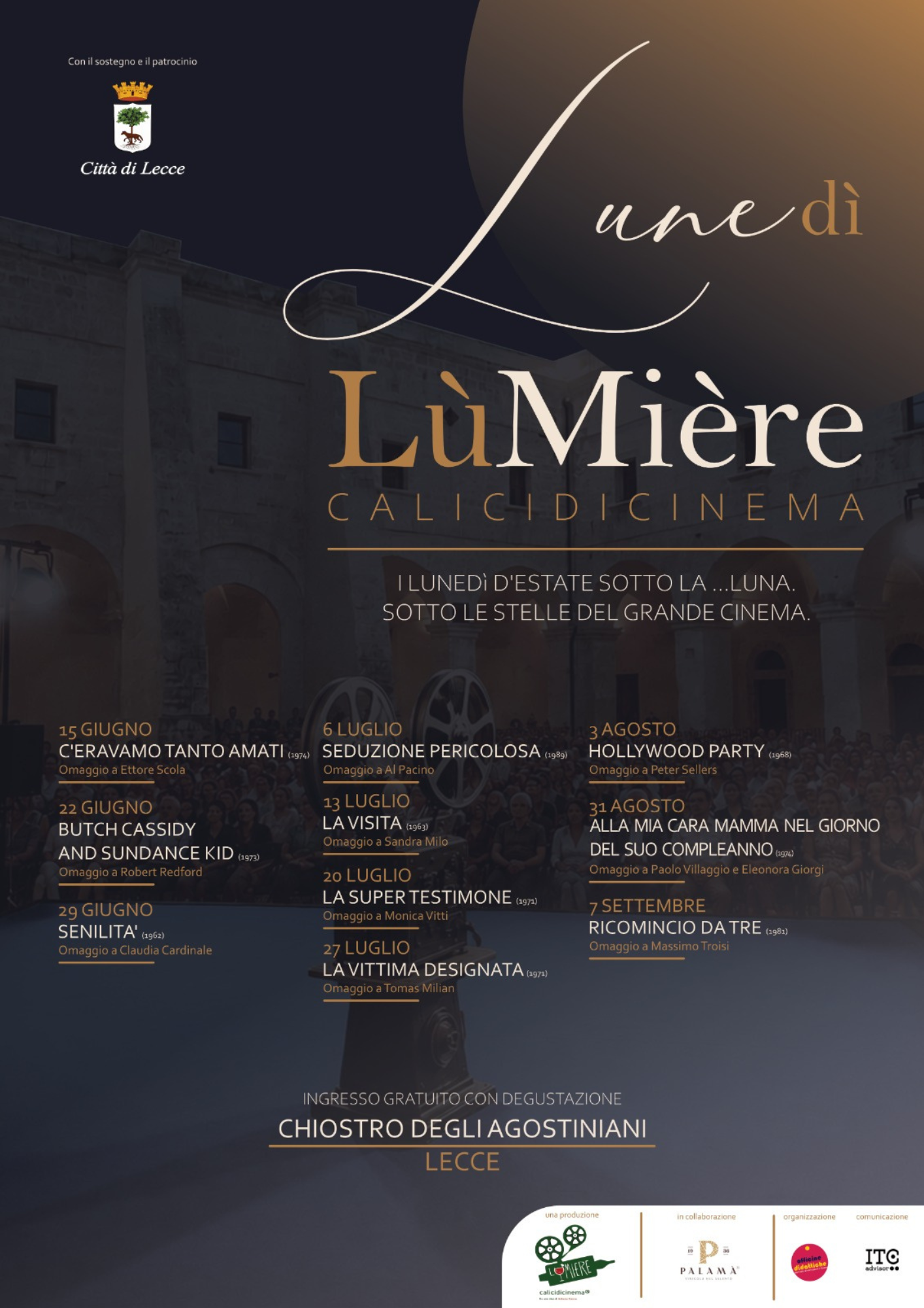 LUNEd&igrave;LuMiere Omaggio a Paolo Villaggio e Eleonora Giorgi