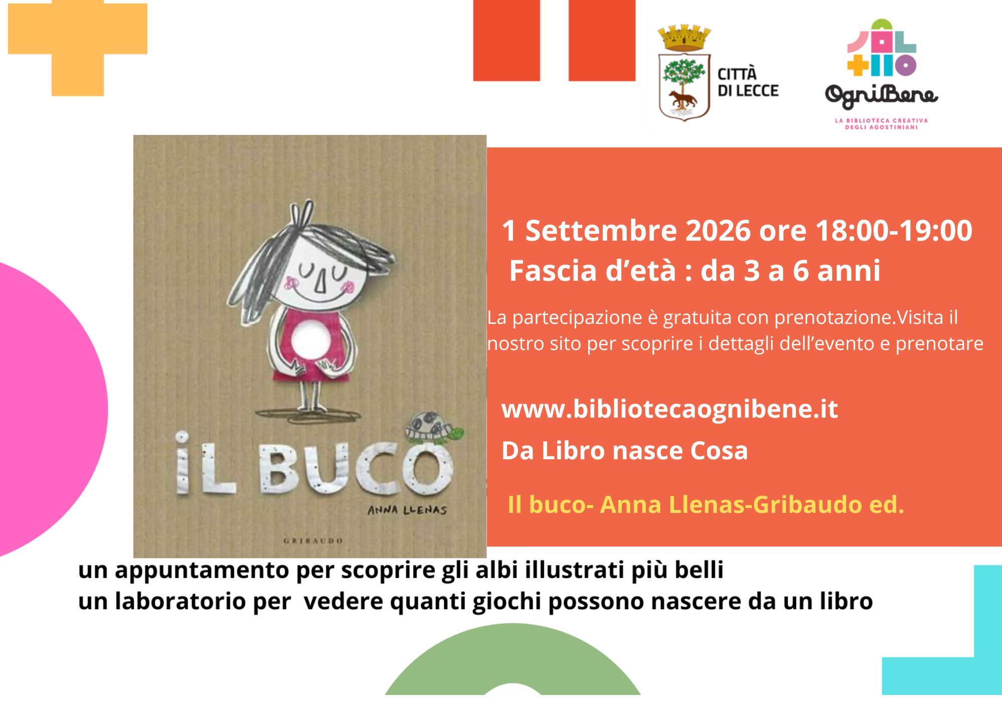 Da libro nasce cosa IL BUCO