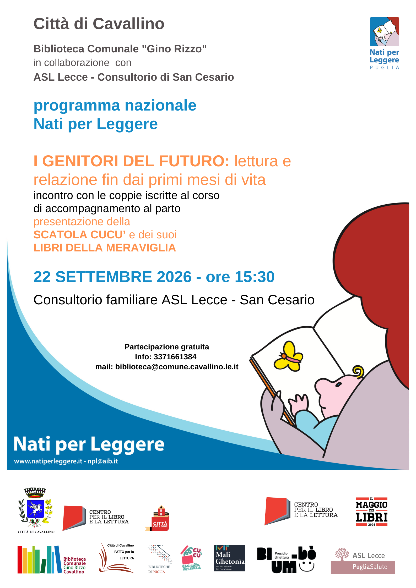 I GENITORI DEL FUTURO: lettura e relazione fin dai primi mesi di vita