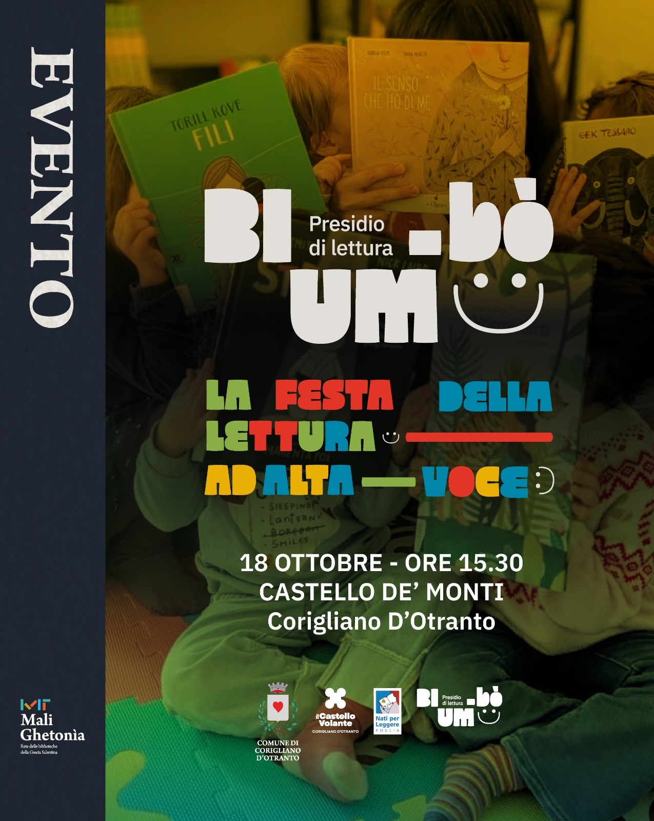 Bium-b&ograve; &ndash; leggimi un po&rsquo; La festa della lettura ad alta voce