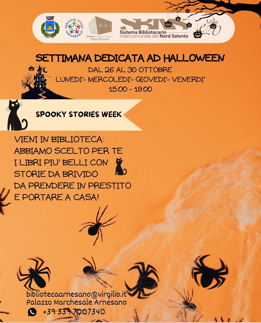 SETTIMANA DEDICATA AD HALLOWEEN