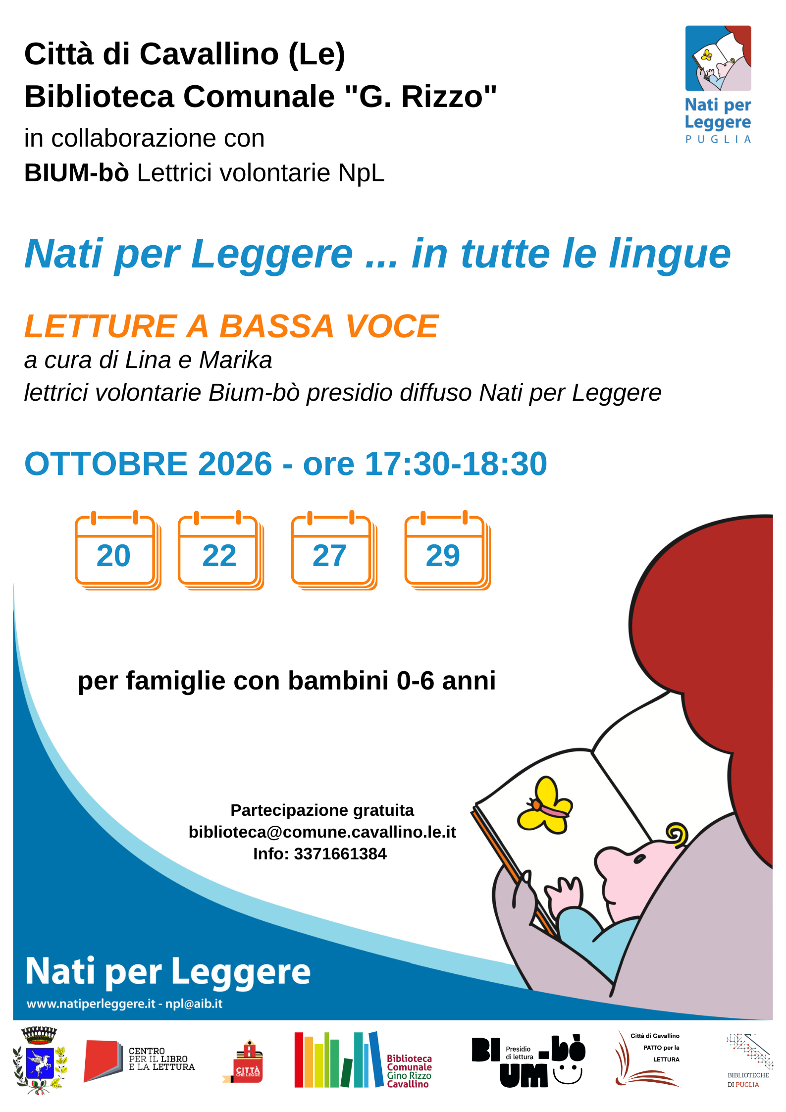 nati per leggere a cavallino... in tutte le lingue...