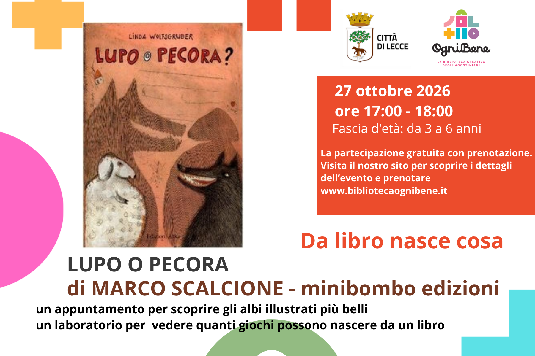 Da libro nasce cosa LUPO O PECORA ?