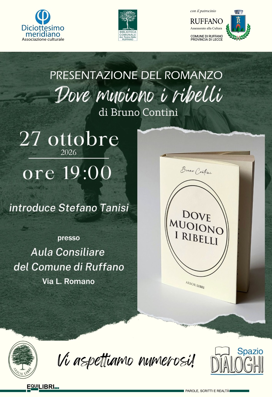 "Dove muoiono i ribelli" di Bruno Contini