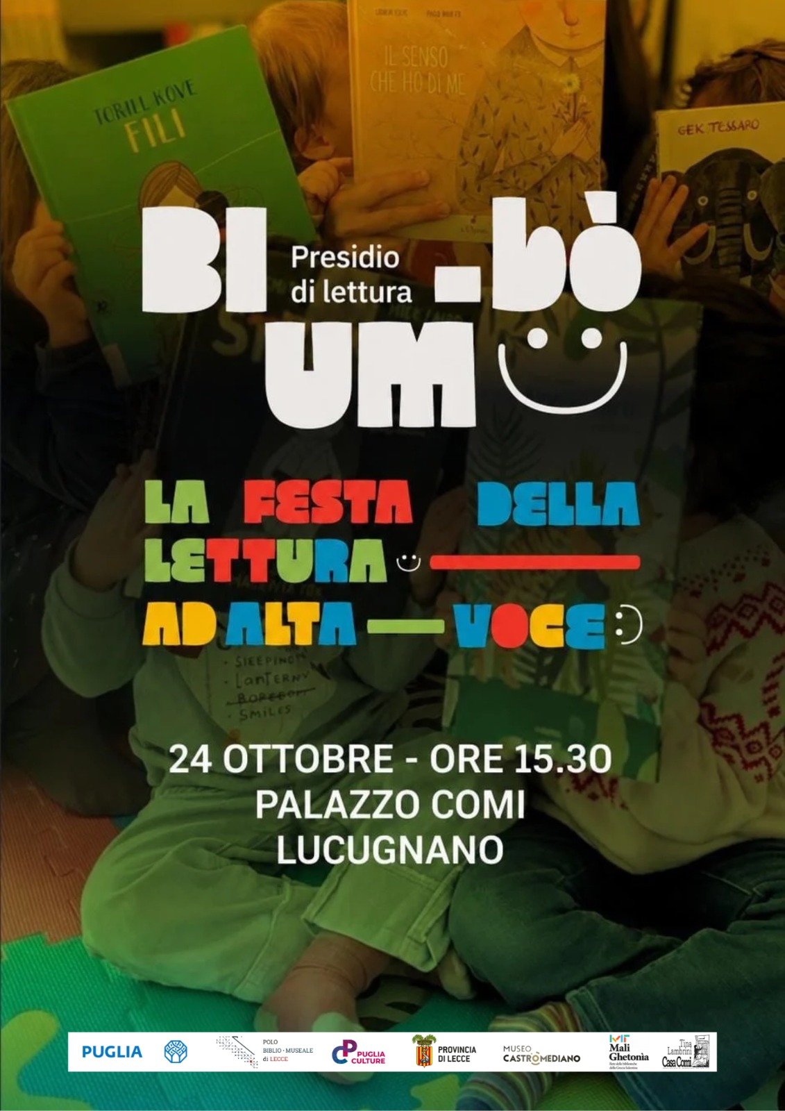 Bium-b&ograve; &ndash; leggimi un po&rsquo; La festa della lettura ad alta voce